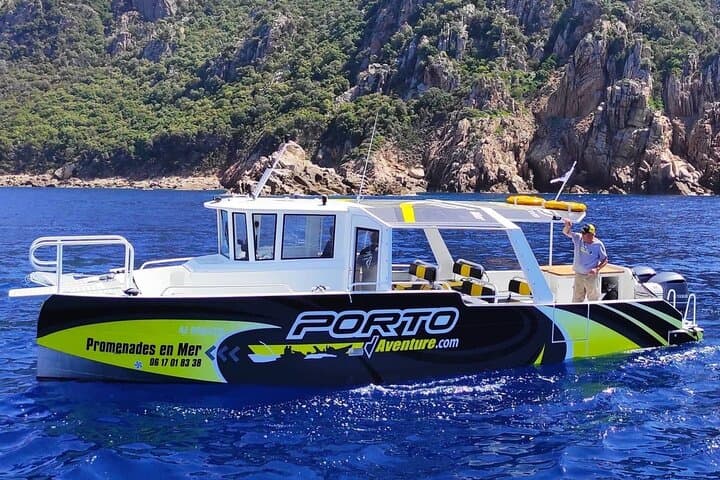 Calanches de Piana and Scandola Reserve cruise with swimming stop