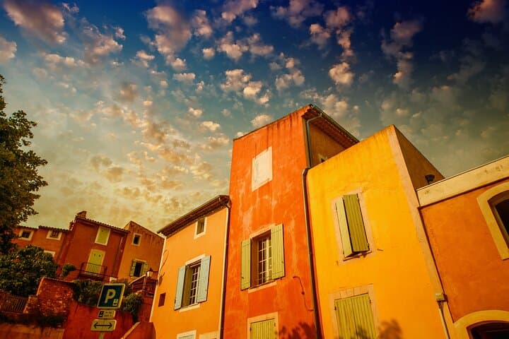 Roussillon - the village