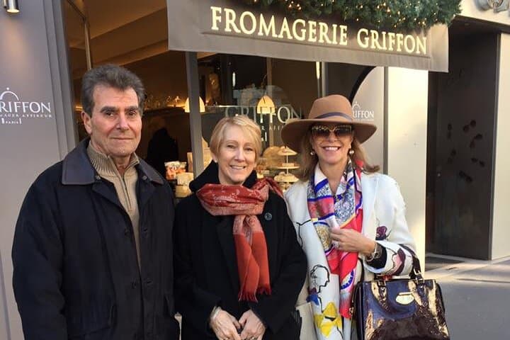 Tasting a bit of fabulous French cheese