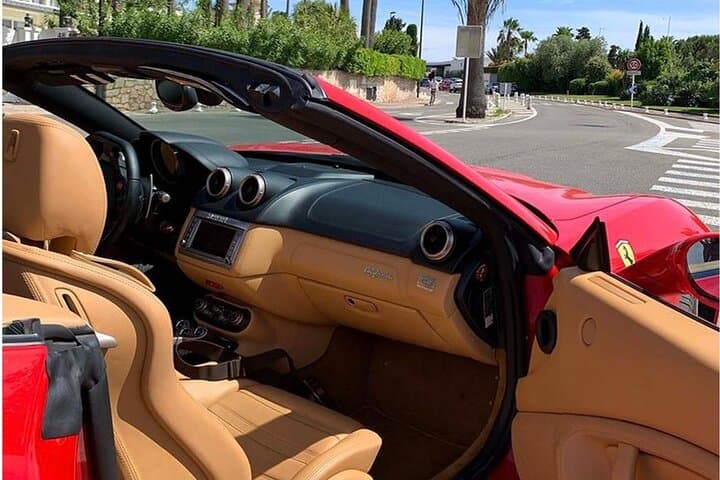 Private Tour of Juan les Pins by Ferrari