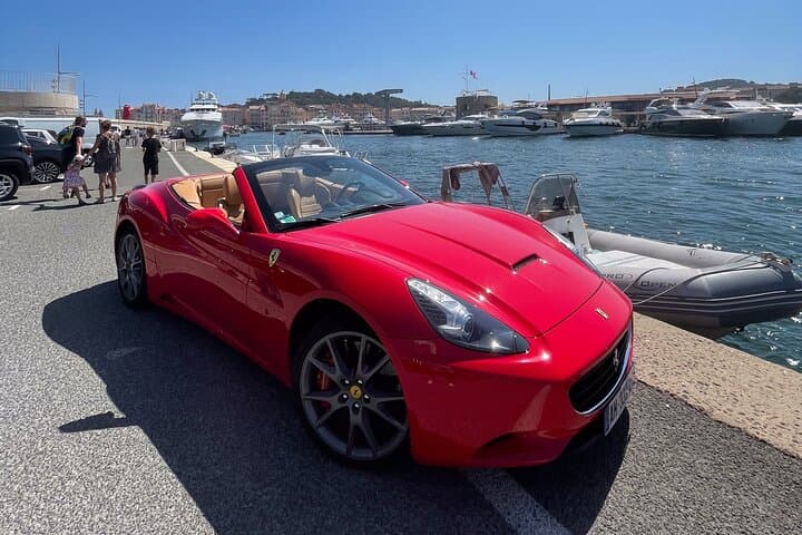 Private Tour of Cannes and Juan Les Pins-Cap d'Antibes by Ferrari
