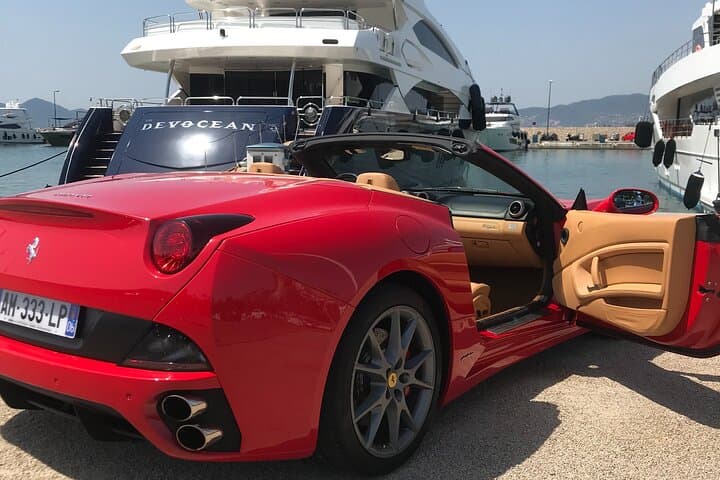 Private Tour of Cannes and Juan Les Pins-Cap d'Antibes by Ferrari