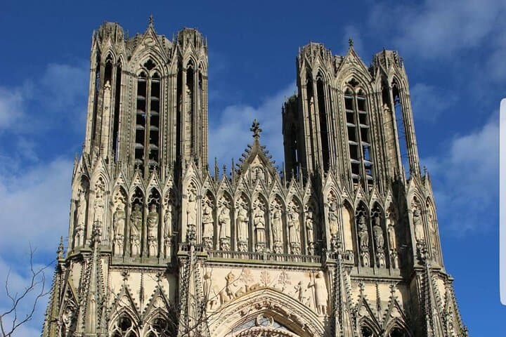 The Cathedral of Reims where the Kings of France were crowned