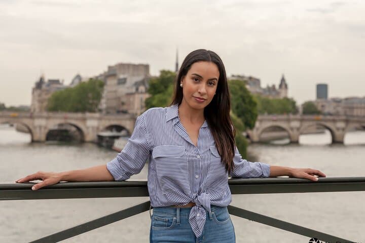Photoshoot on paris bridges