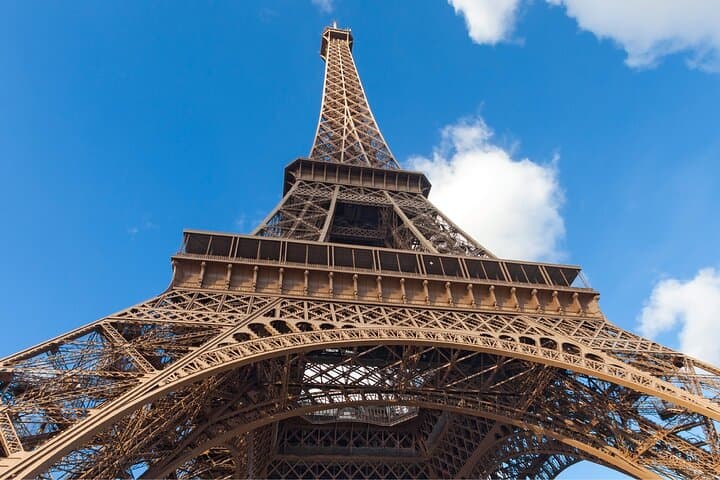 Self-Guided Audio Tour with Exterior of the Eiffel Tower