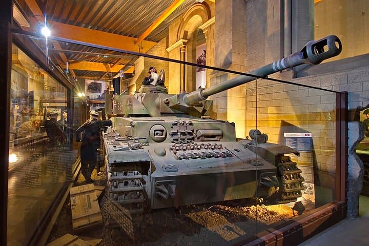 German Panzer IV tank (Overlord Museum, Colleville sur Mer)