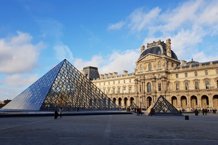 The Louvre Museum & Pyramid