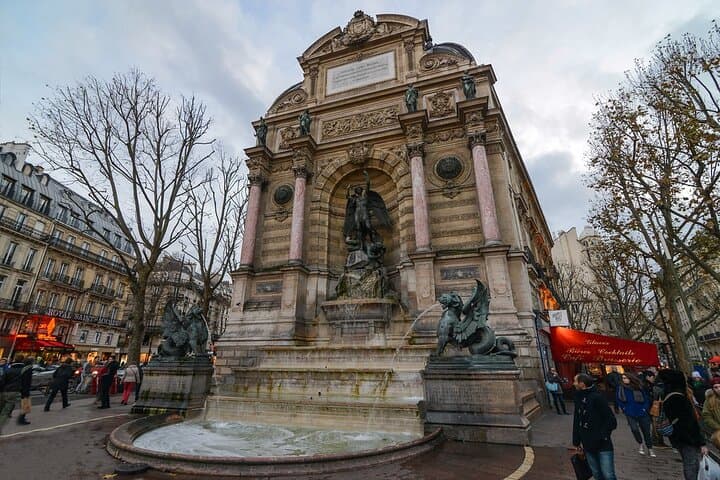 st michael fountain
