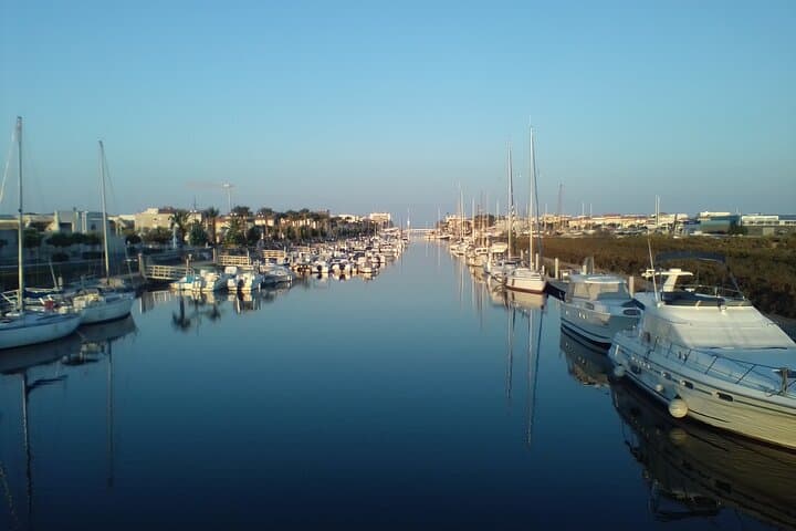 View of the King's Graud fishing port