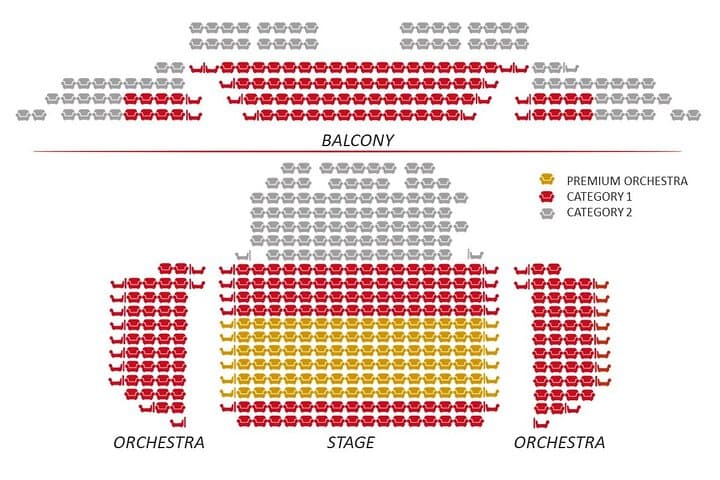 Seating plan / category