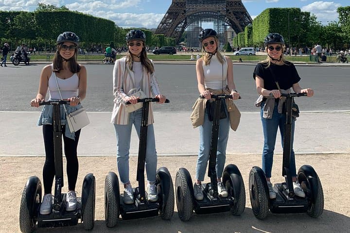 Paris City Sightseeing Half Day Guided Segway Tour with a Local Guide
