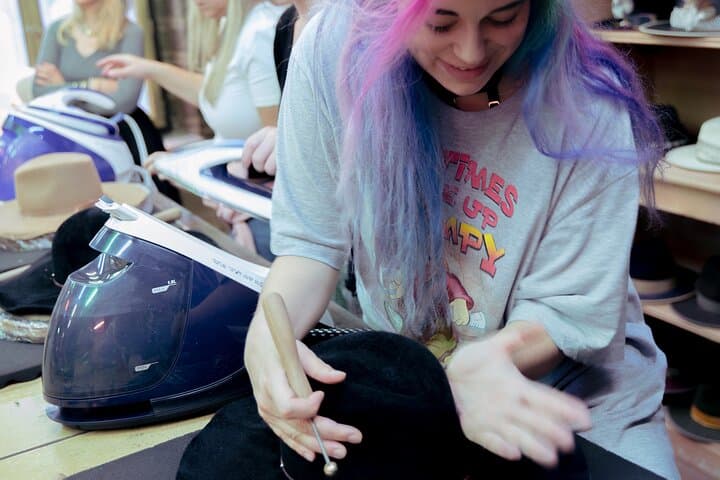 Visit a workshop - create a unique hat with Lady Gaga's hatmaker
