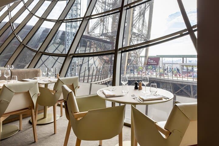 Paris Early Evening Dinner at Eiffel Tower's Madame Brasserie