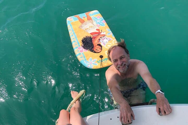 Little swim