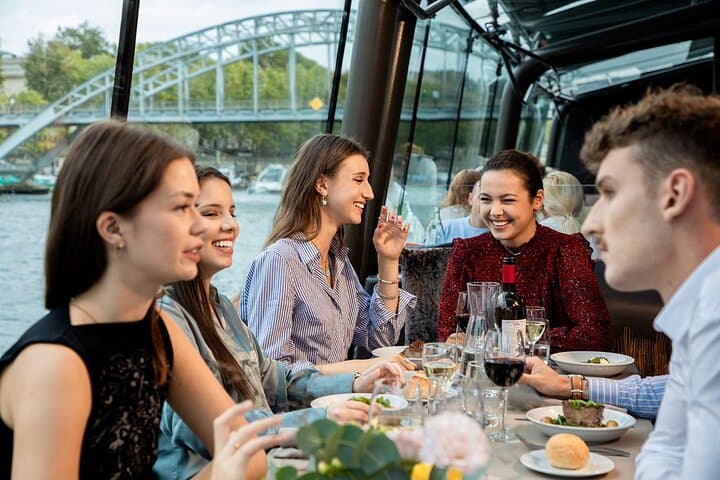Bateaux Parisiens Seine River Gourmet Lunch & Sightseeing Cruise