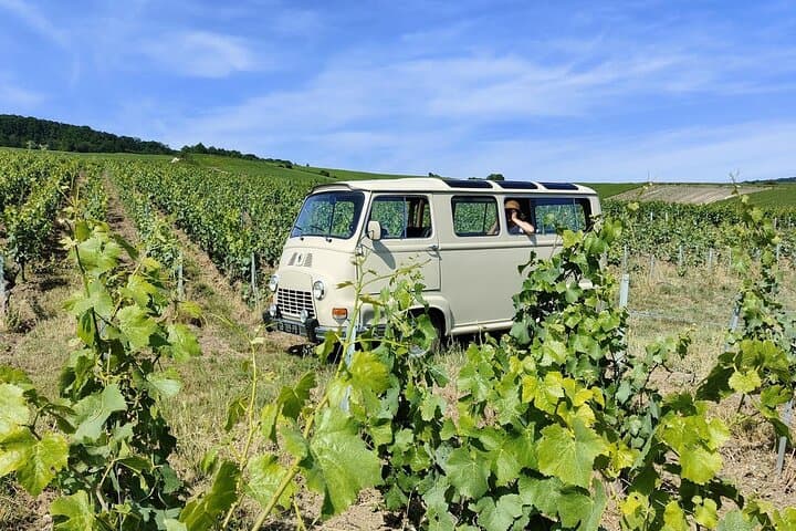 Vintage van from the 60/80s