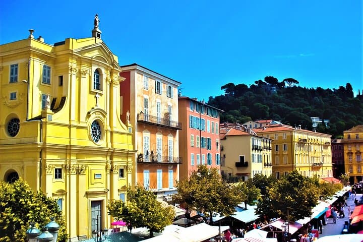 Cours Saleya market and baroque treasures