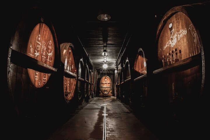 Immersive-tasting winery visit and gourmet wine (tea time).
