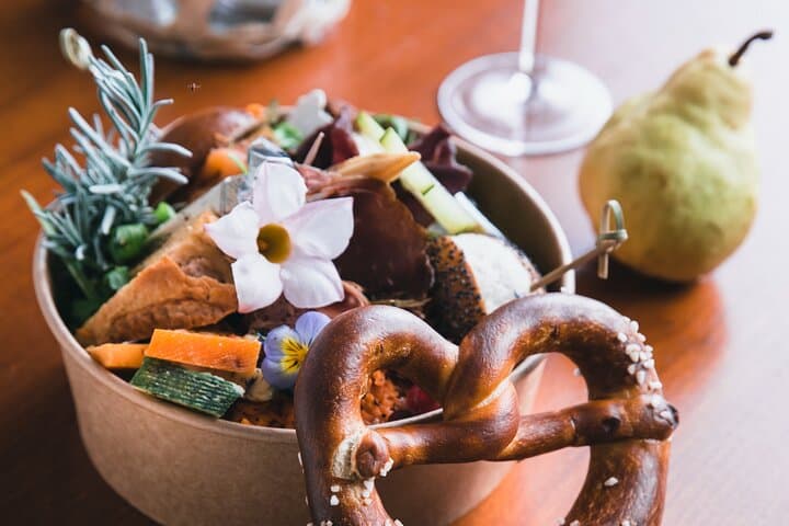 Immersive cellar tour, tasting and picnic basket