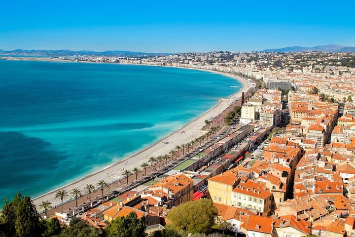 Nice, view from Castle-Hill