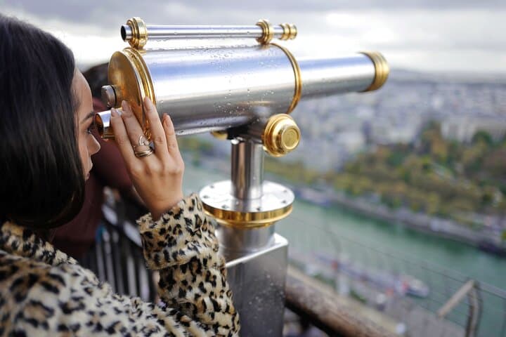 Eiffel Tower Second or Summit Floor Access by Elevator with Views