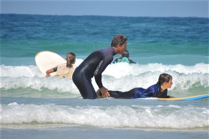 Surf lesson 1h30 South of Messanges