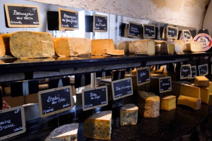 Cheeses cellar