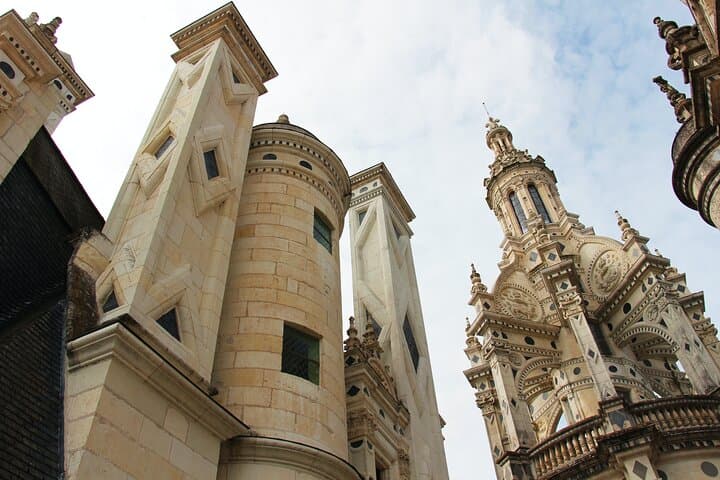 Chambord Castle towers