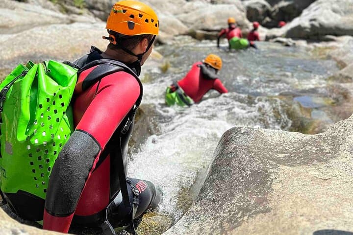 Discovery of canyoning in Ardèche