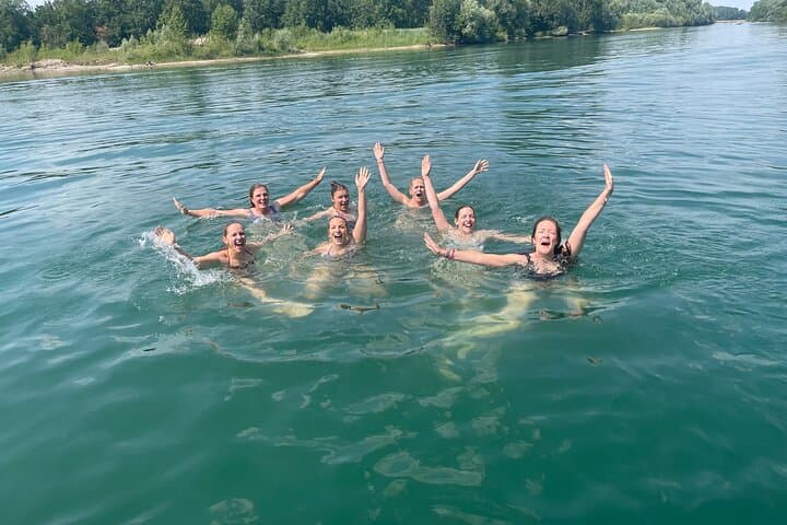 Swimming in the Rhine
