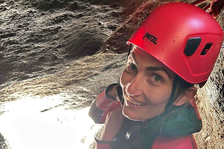 Abseiling in the Chassezac gorges in Ardèche