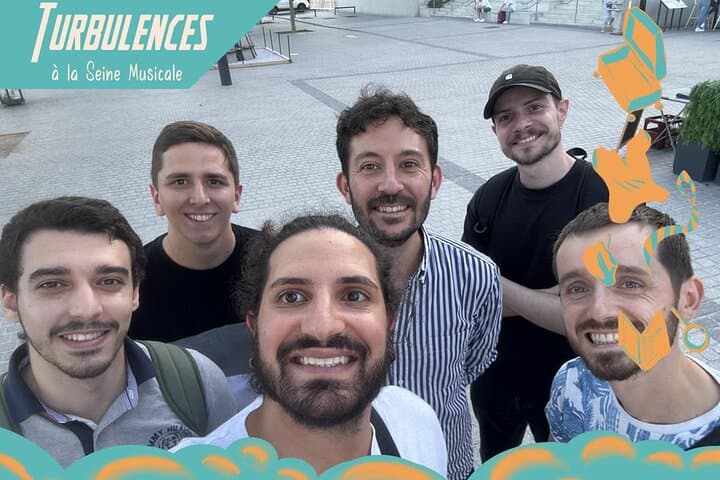 Turbulences outdoor escape game at the Seine Musicale