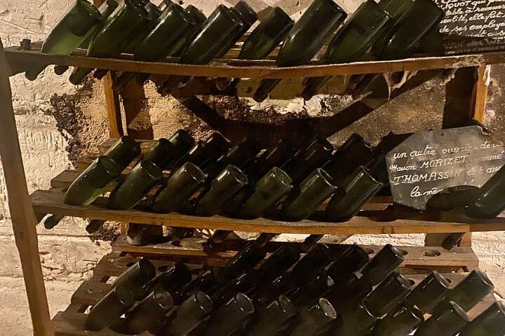 Champagne aging