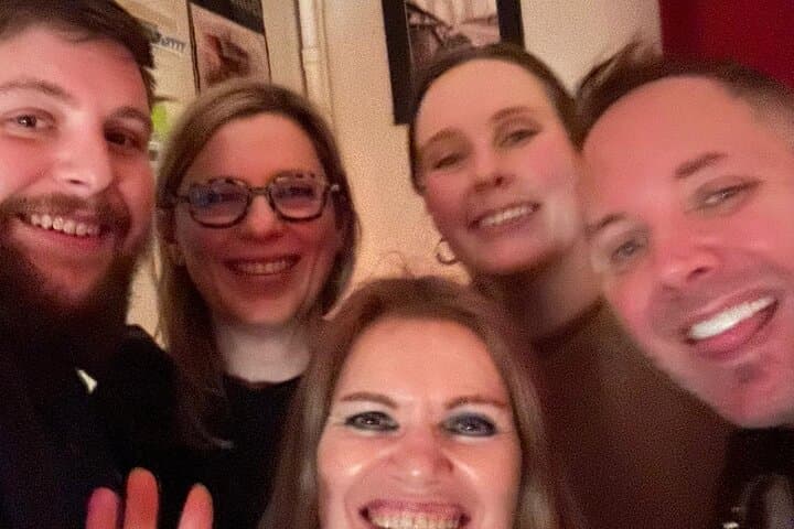 Selfie with my guests