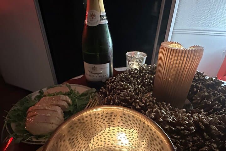 Foie gras and champagne tea
