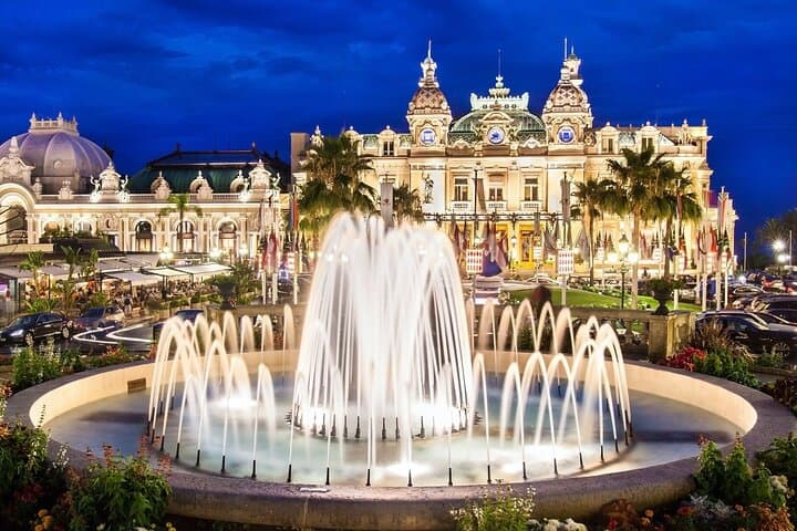 Monaco, Monte Carlo, Eze and Landscape Day & Night Private Tour