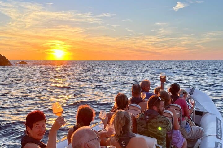 Cruise Sunset Aperitif Scandola Gulf Porto Piana Snorkeling
