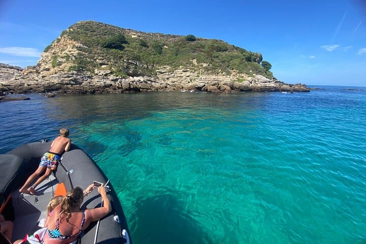 Boat trip to the Spanish coves