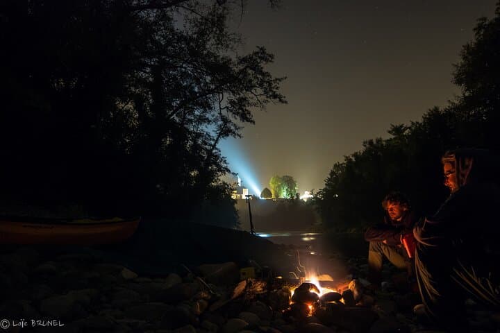 Rafting 40km on the Gave de Pau with bivouac