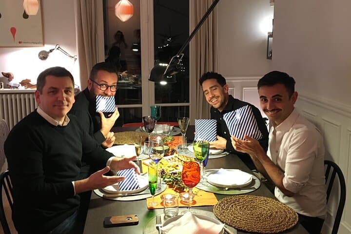 Chic Multi-Course Dinner at the Foot of Montmartre in Paris