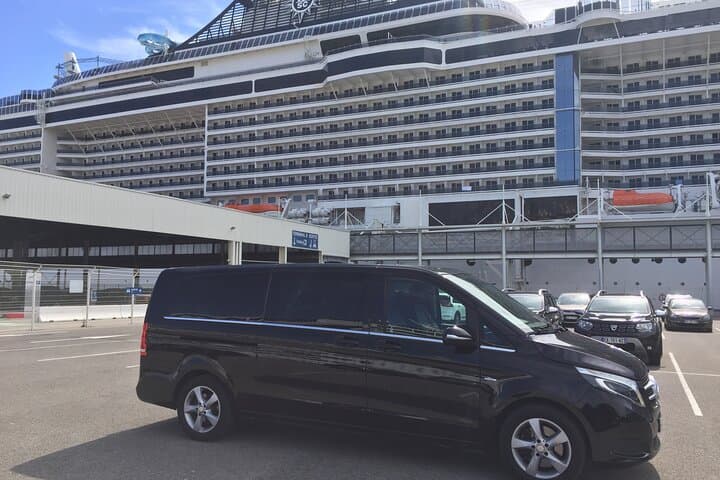Discover Cassis from Marseille Cruise Port or Hotel by Luxury Van