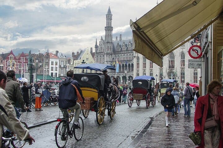 Private day trip from Paris to Bruges, English speaking driver