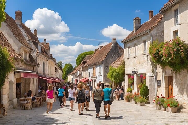 Private day trip from Paris to Provins and back, local driver