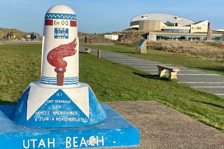 Private D-Day Utah Beach and Mont Saint Michel Trip by Mercedes