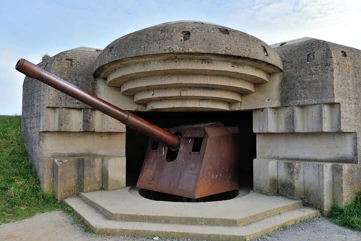 Longues sur mer battery