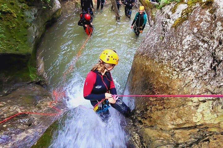 Canyoning Grenoble The Versoud canyon