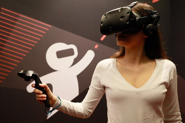 Virtual reality experience in Paris