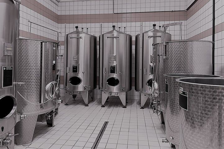 Vat Room at Champagne Munoz Bruenau