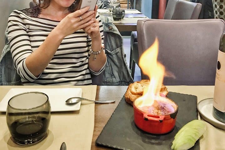 Traditional and modern French food