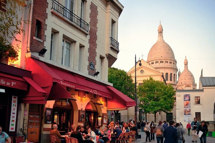 Danis Tour, view of Sacre Coeur